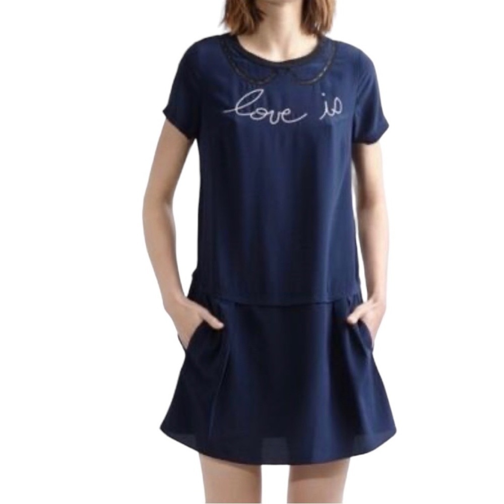 Zadig & Voltaire Navy Blue Dress